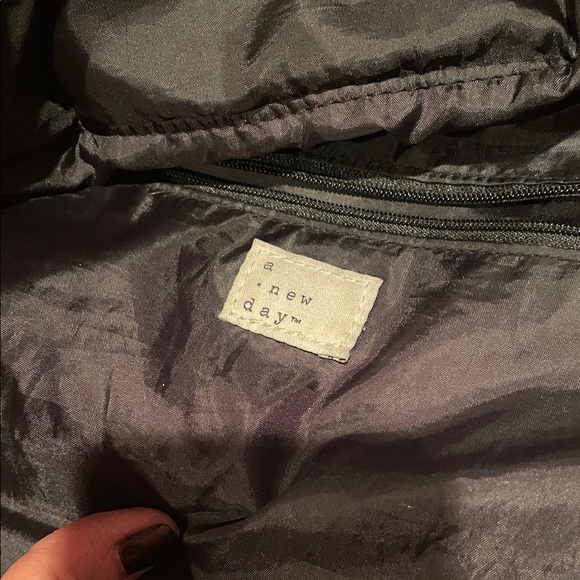 A New Day Black Quilted Tote Bag - Picture 2 of 5